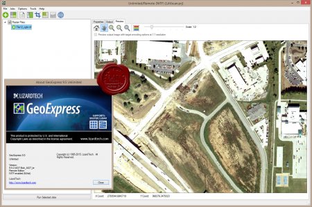 LizardTech GeoExpress Unlimited v9.5.2.4437