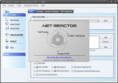 Eziriz .NET Reactor v5.0.0.0
