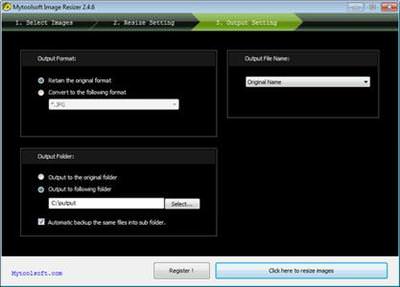 Mytoolsoft Image Resizer v2.5