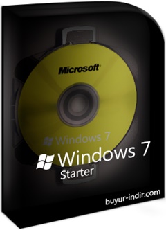 Windows 7 Starter SP1 2023 Türkçe Full (x86)