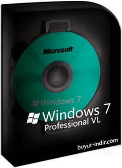 Windows 7 Professional VL SP1 2023 Türkçe Full (x86 / x64)
