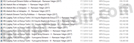 Ramazan Yetgin - 2018 KPSS Tarih Dersleri - 95 Bölüm - Full HD