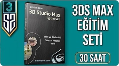 Autodesk 3DS Max Türkçe Eğitim Seti (130 Video)