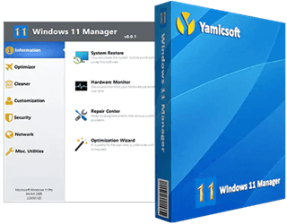 Yamicsoft Windows 11 Manager Full İndir v1.1.3.0 Türkçe